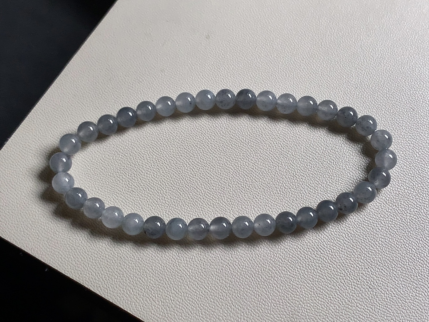 ️ 黑冰手链 很别致，种水，尺寸5.2、5