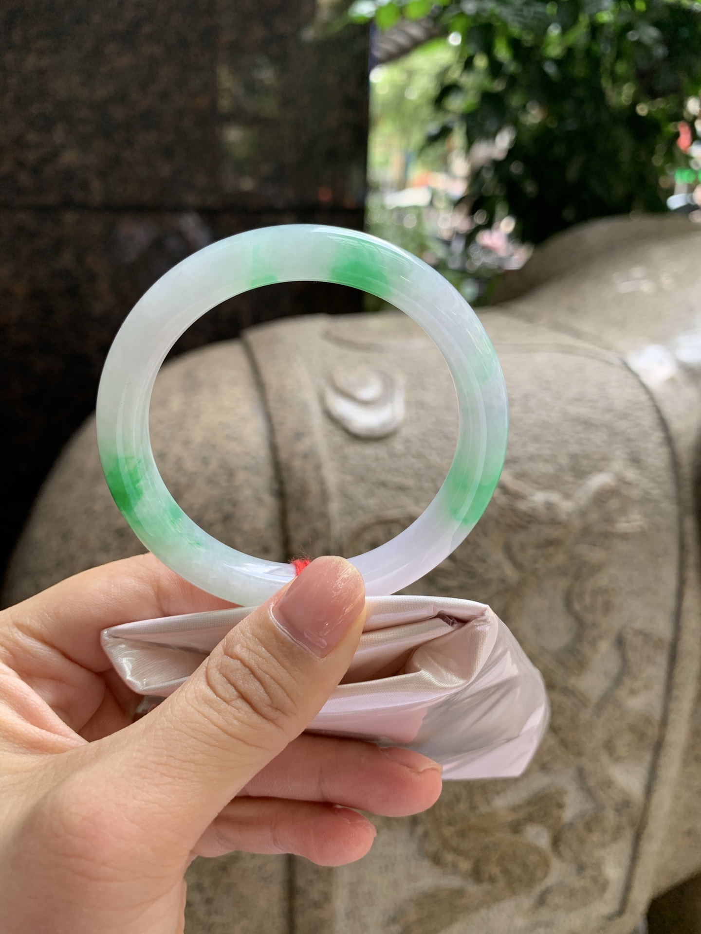 飘阳绿正圈 54.3-9.2-8 0915-N1572 打灯纹