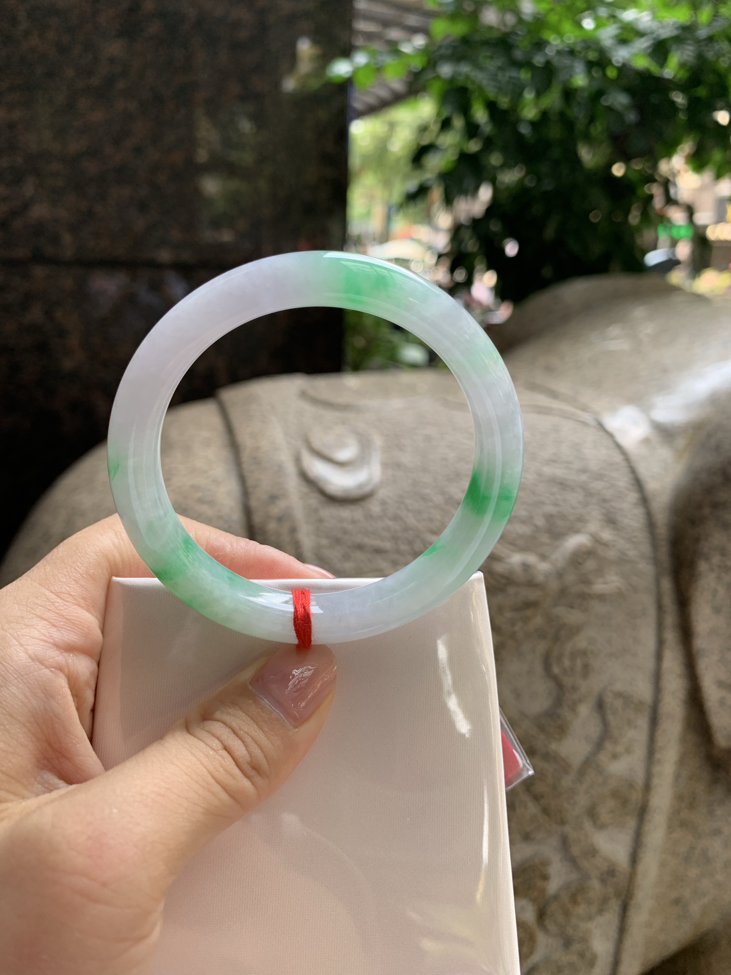 飘阳绿正圈 54.3-9.2-8 0915-N1572 打灯纹