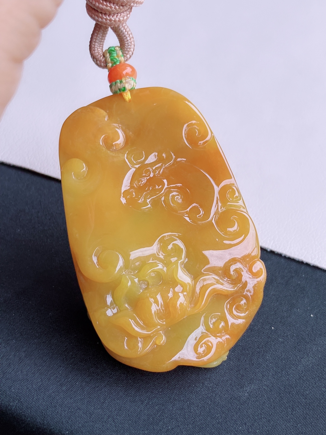 ️，双彩观音，饱满大气，尺寸69.6/41/16.5/自然光实拍
