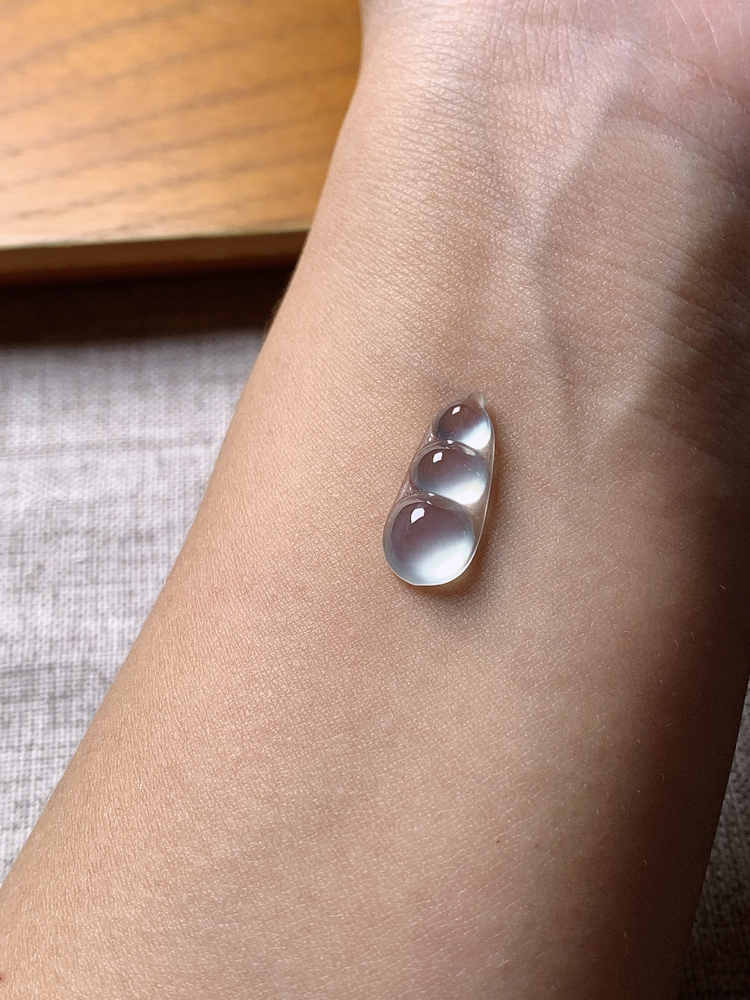 ️冰种福豆 ，水润种老 0915 尺寸17.8*7.9*3.8