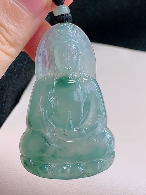 ️ 观音，无裂，尺寸54.1-33.3-6.1mm，包A附证书