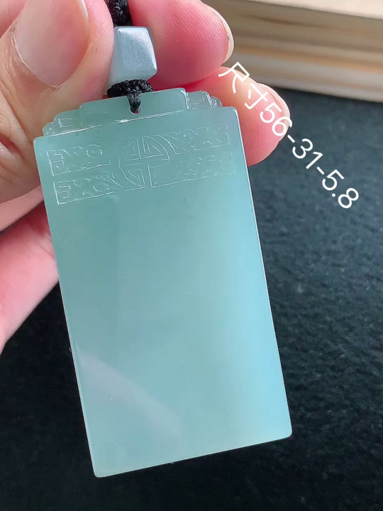 ️ 冰底色仿古牌 老坑冰透 种老水足 水润光泽 性比高 无裂 尺寸看图