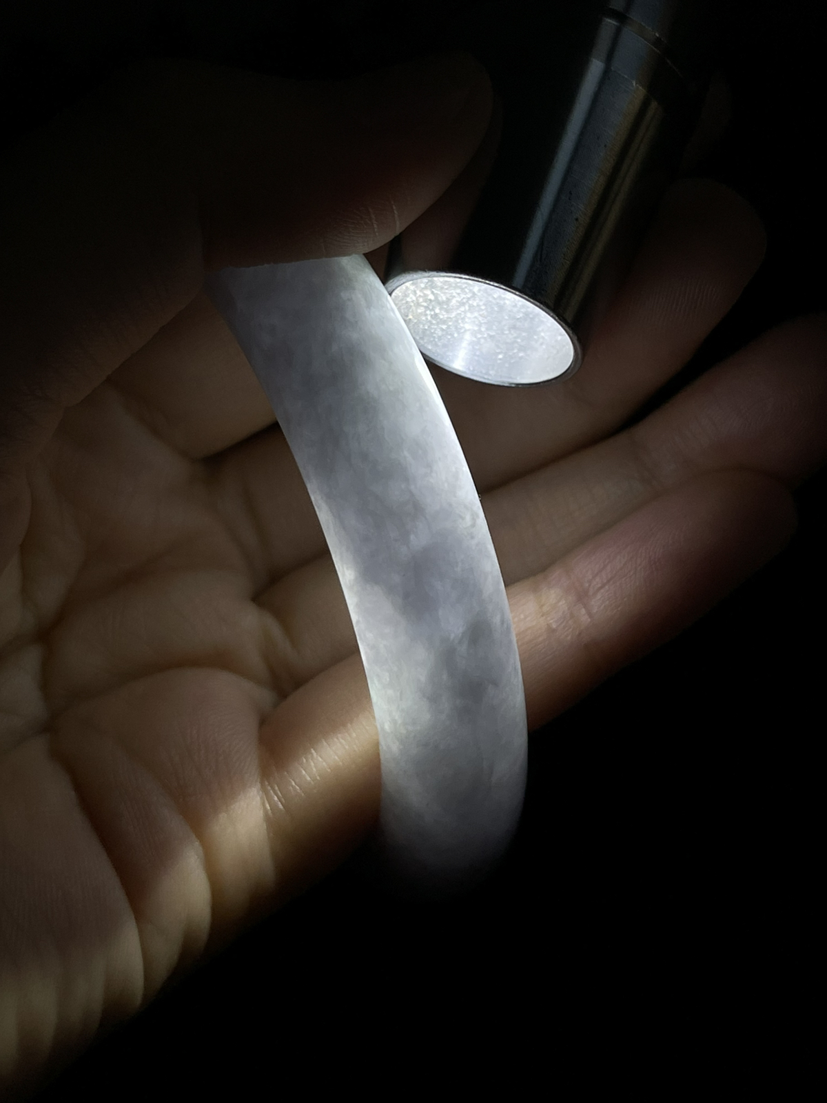 正圈53.8圈口，翡翠手镯
