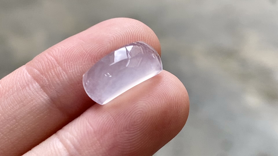 ️ 梦幻粉紫马鞍 14.2*6*5.5 完整