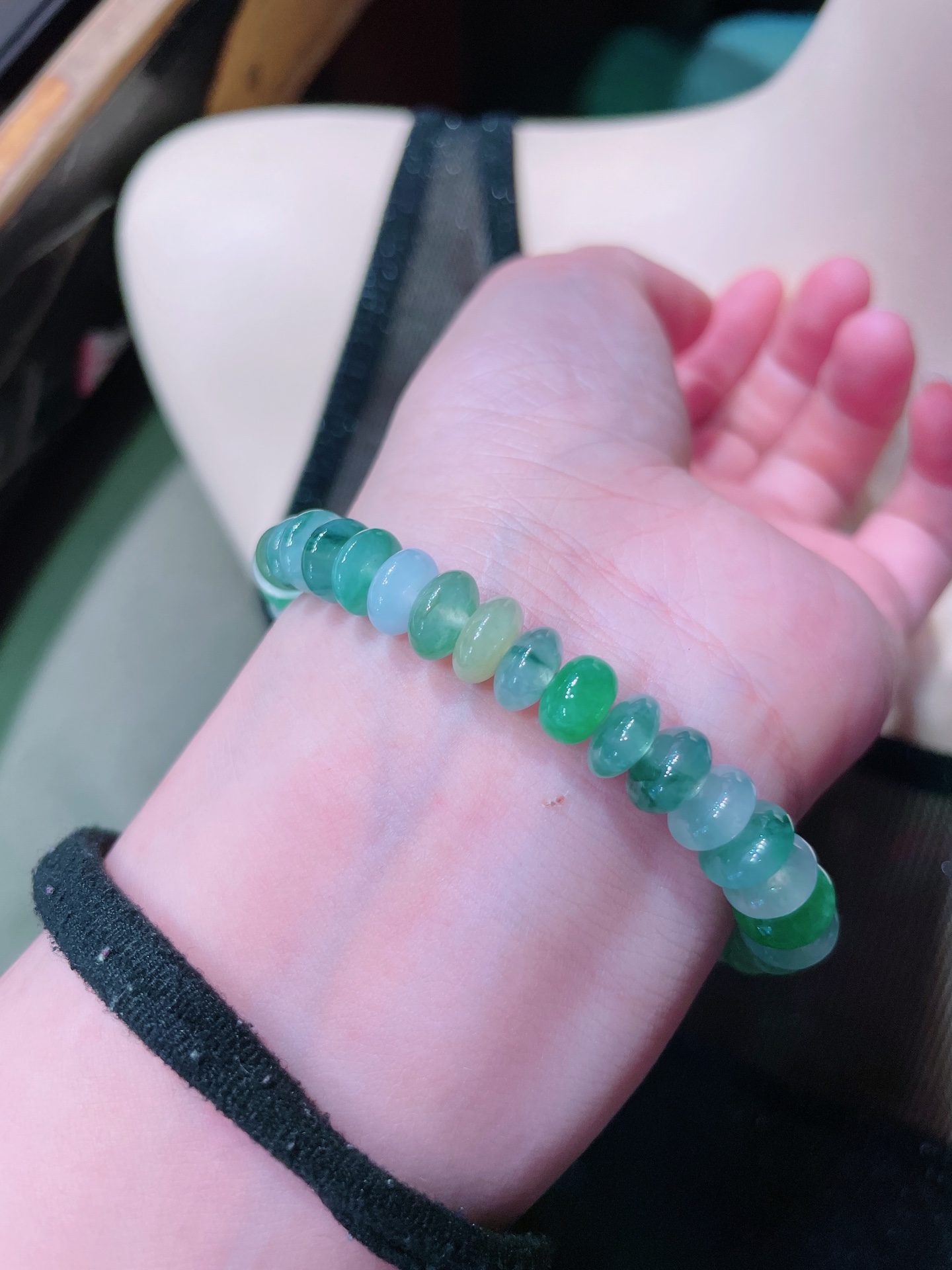 ️多宝手链，晶莹剔透，新颖时尚，6.5-8.8