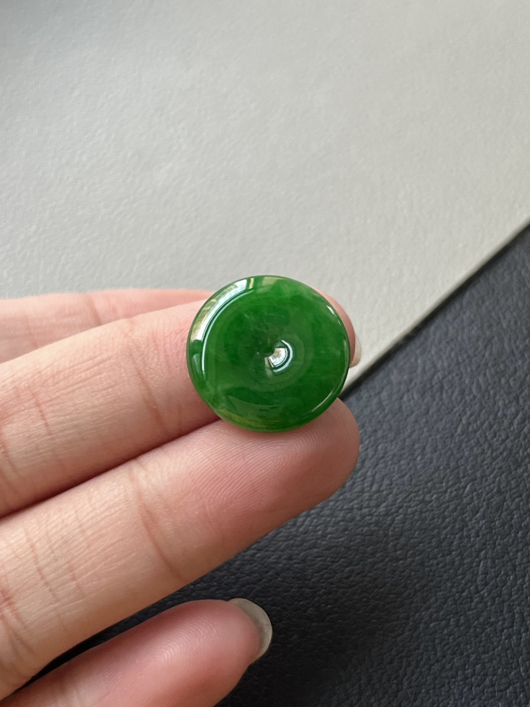 ️【平安扣】种老细腻，色阳浓郁起胶 尺寸：17.2*2.7,asd1917