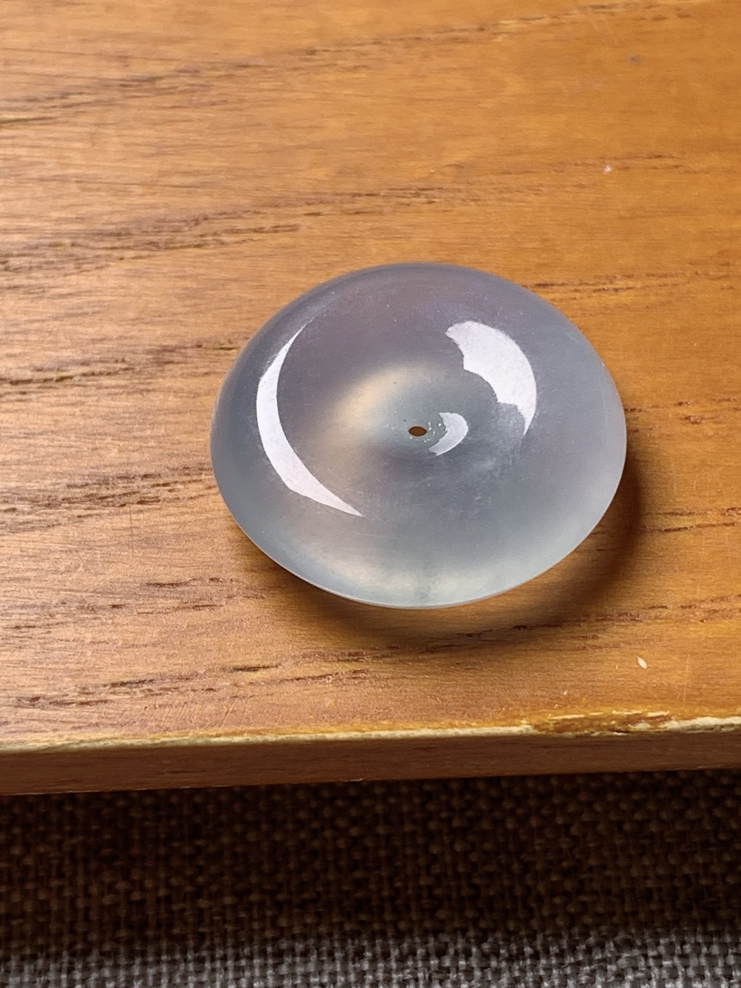 ️冰紫平安扣，水润种老 0917 尺寸20*6.1