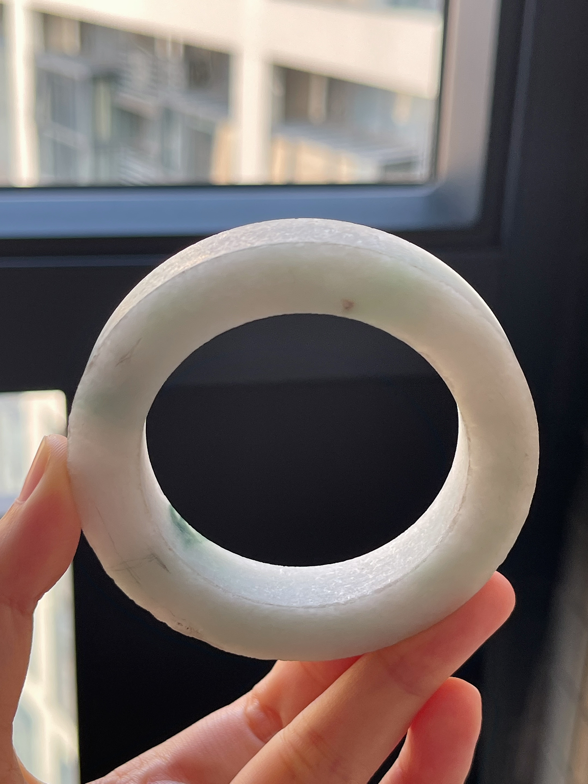 翡翠毛坯，⭕️正圈最大做59，最小做52.6