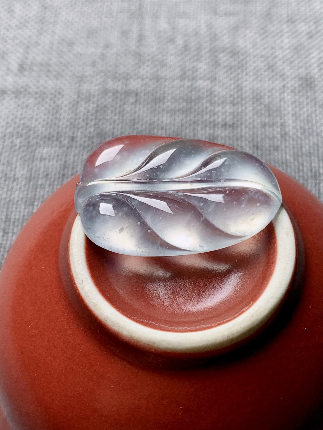 ️冰种叶子，水润种老 0917 尺寸23.5*15.5*3.3