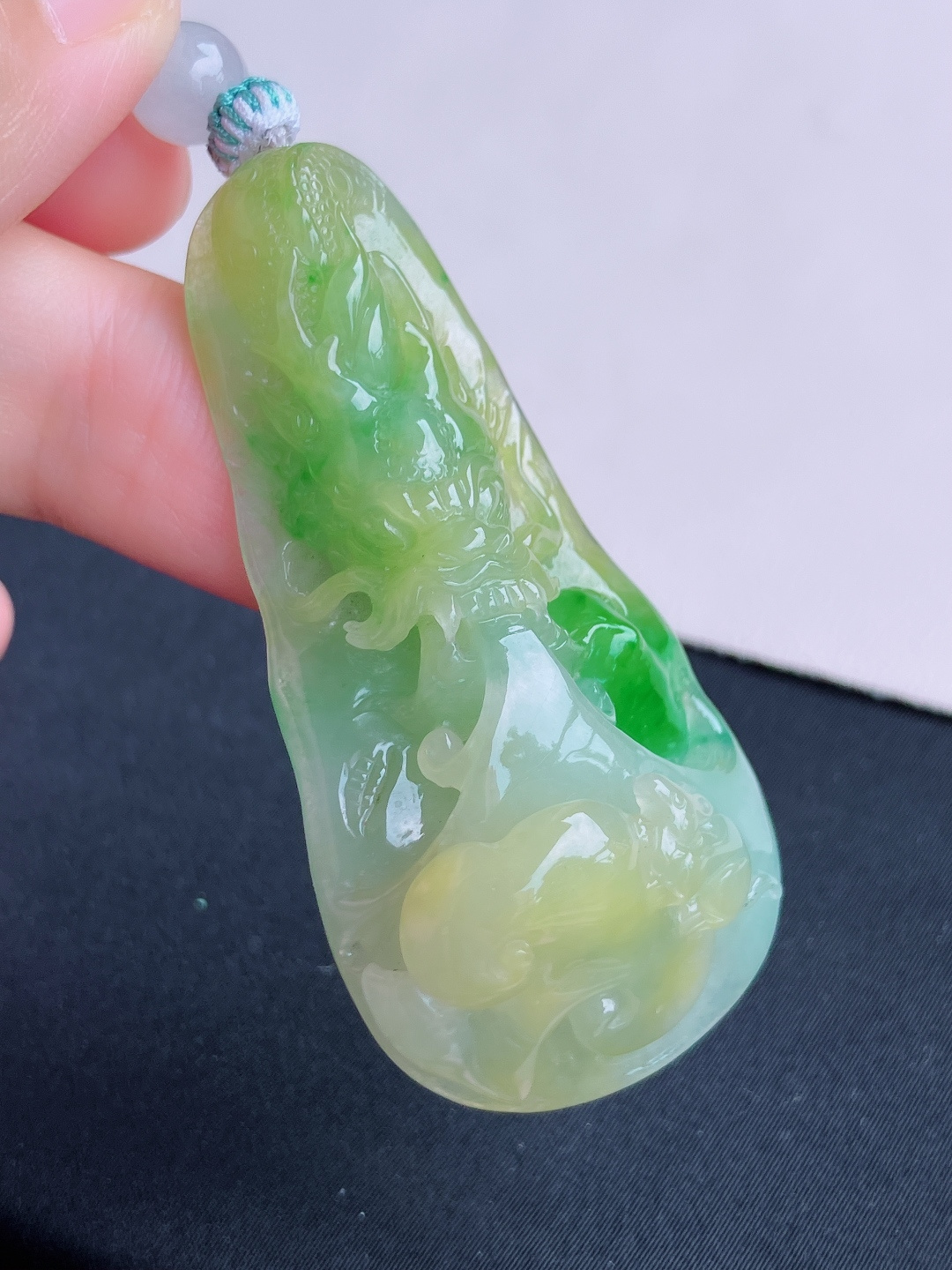 ️，三彩龙牌，栩栩如生，尺寸58/29/13/自然光实拍