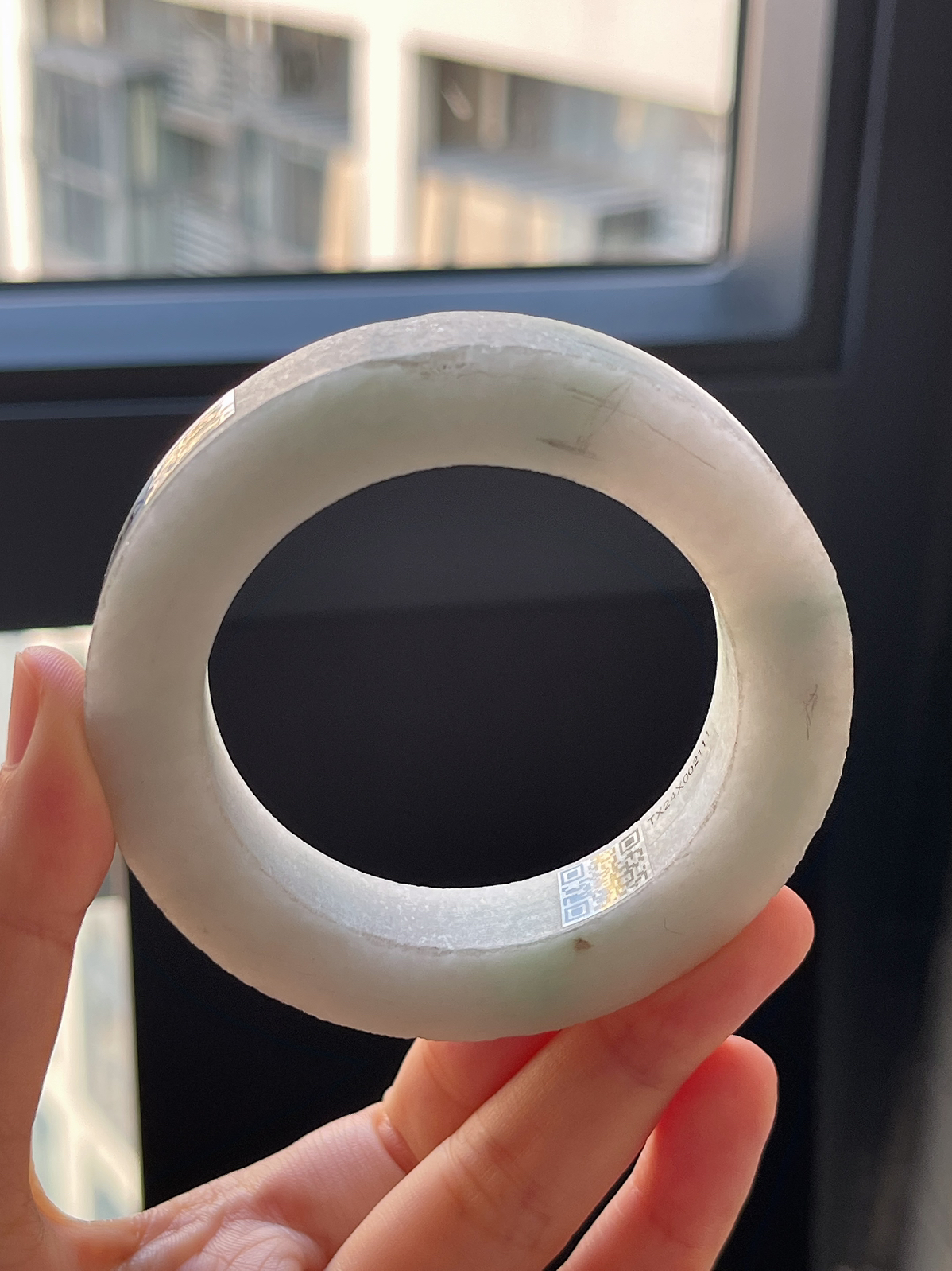 翡翠毛坯，⭕️正圈最大做59，最小做52.6