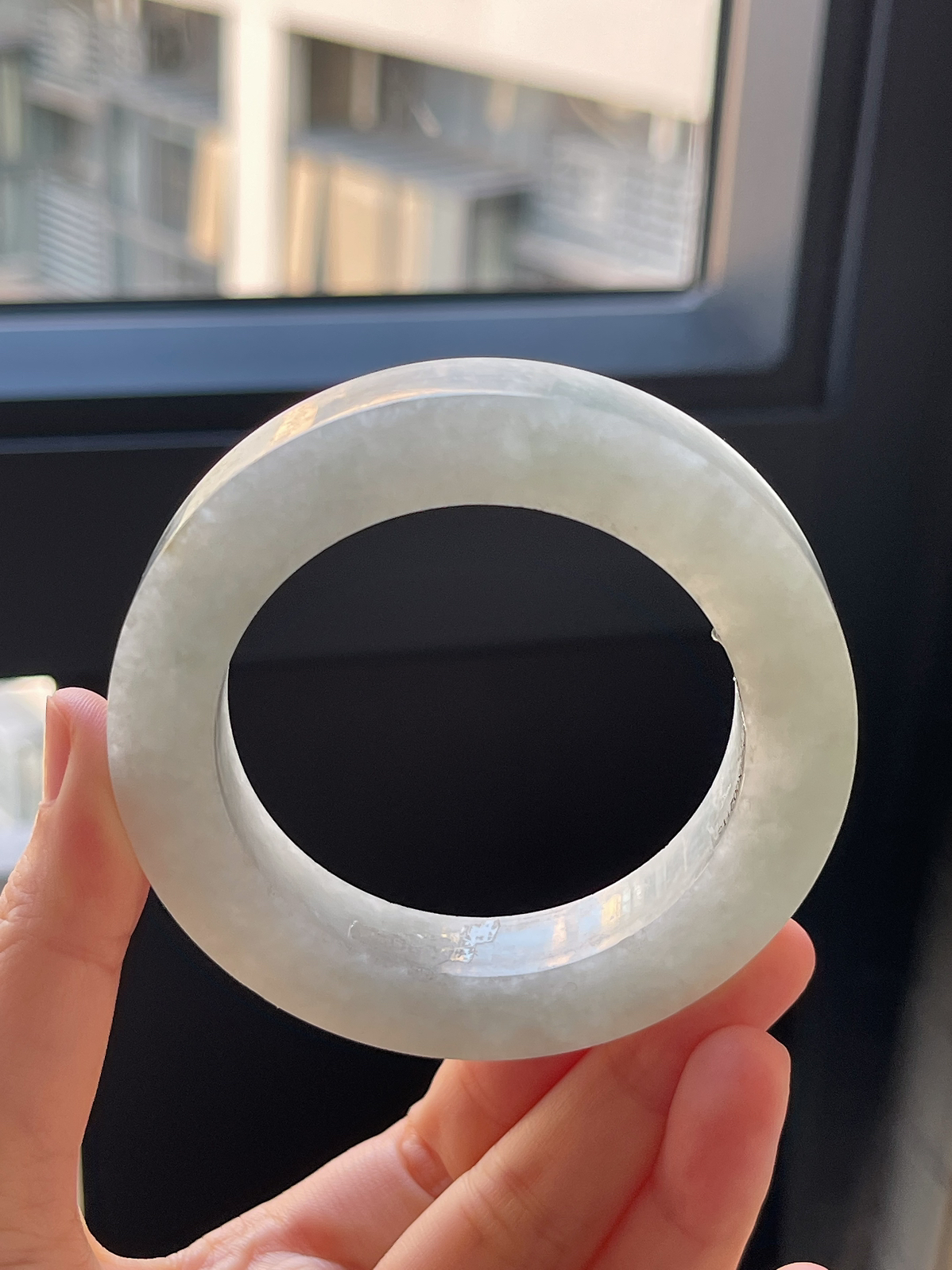 翡翠毛坯，⭕️正圈最大做59，最小做53.5