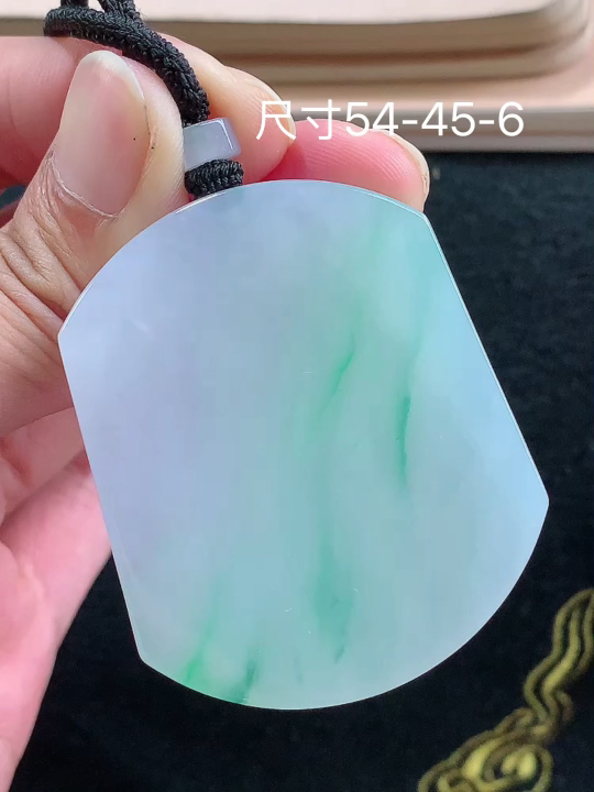 ️ 冰飘花无事牌 老坑冰透 种老水足 水润光泽 性比高 无裂, 尺寸看图 54-45-6