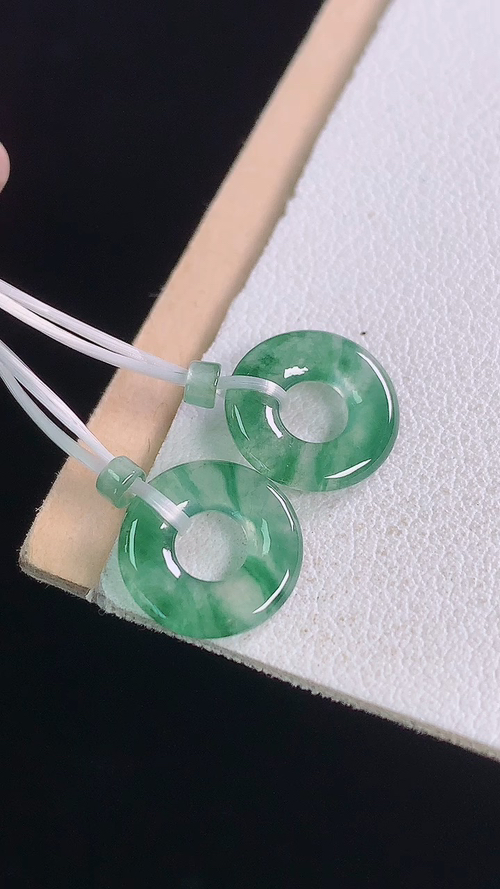冰飘花平安圈，无裂，尺寸:10.6-1.5mm 14