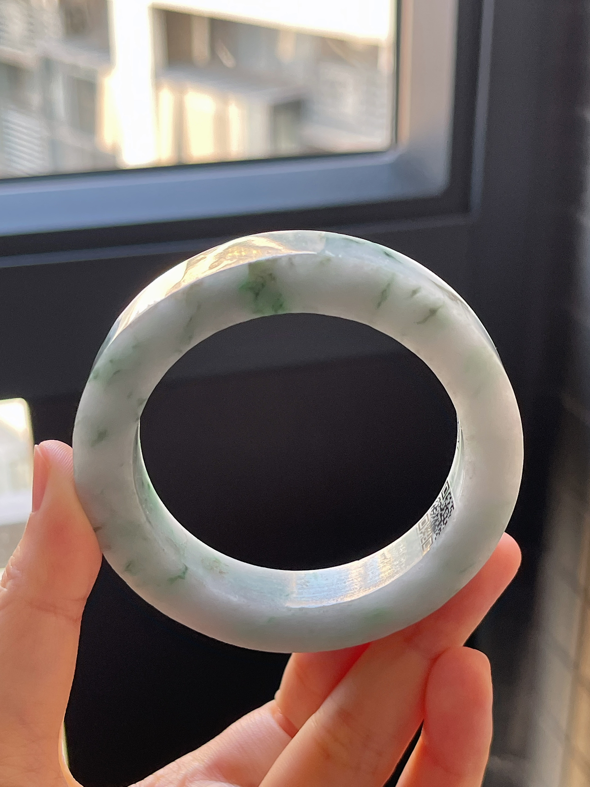翡翠毛坯，⭕️正圈最大做56，最小做53.5