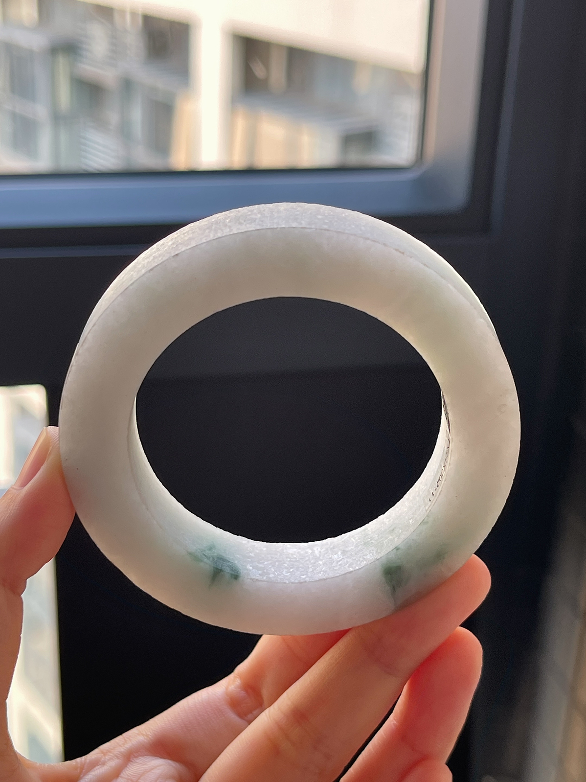 翡翠毛坯，⭕️正圈最大做59，最小做52.6