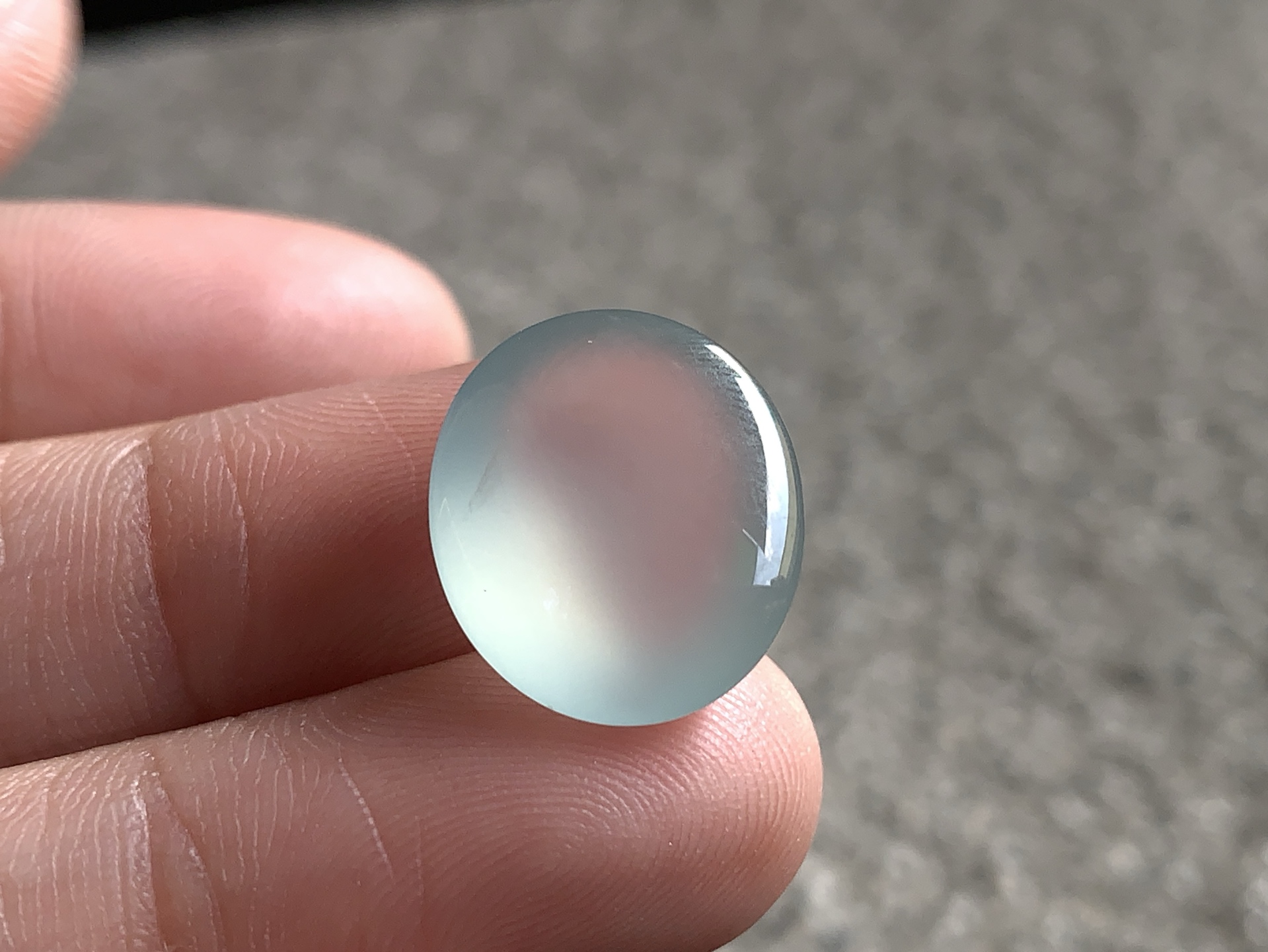 ️ 【冰种蛋面】 尺寸：15.3×13×6.2