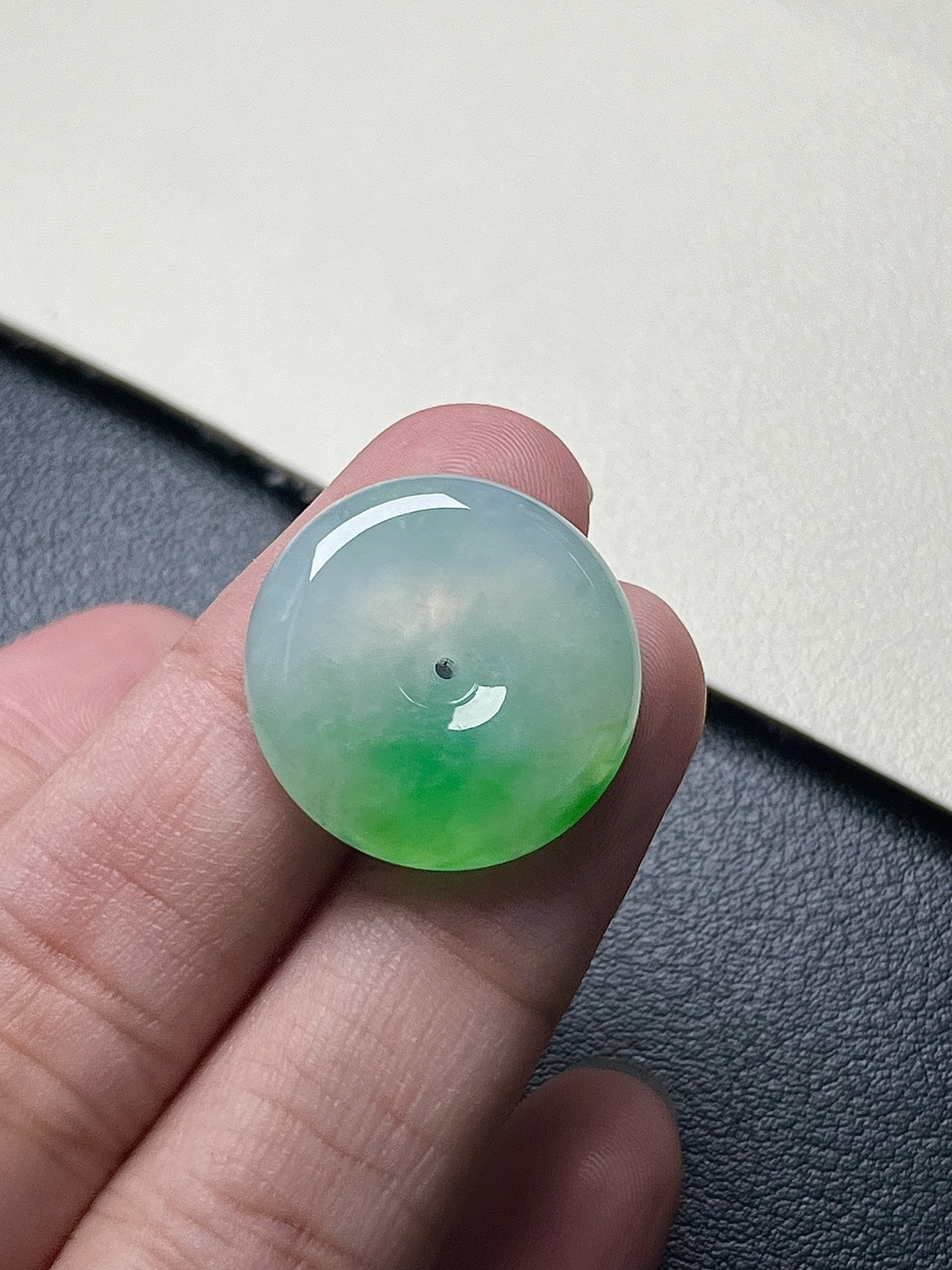 ️【平安扣】飘花灵动，种老细腻形体佳 尺寸：21*3.7,asd1917