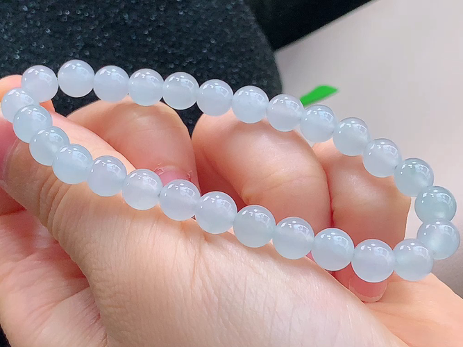 ️ 白冰手链，尺寸取一7.0mm，包A附证书