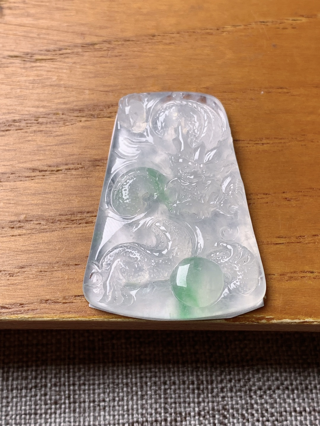 ️飘绿龙牌，水润种老 0917 尺寸33.5*23.5*3.6