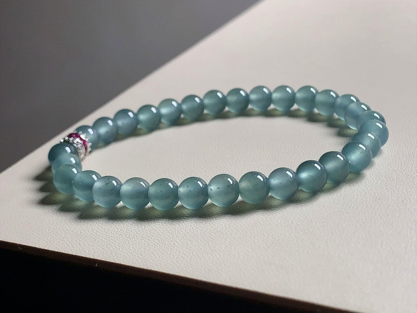 ️ 冰种蓝钢手链 色泽漂亮，种水，尺寸5.7
