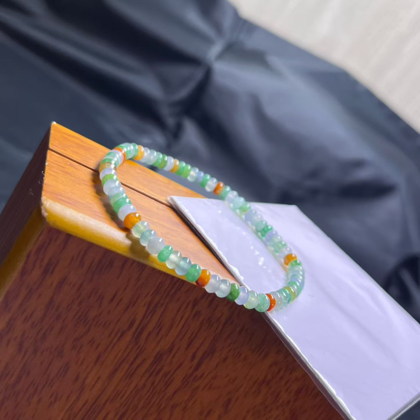 ️ 彩色算盘手串，卡4.5mm，71颗