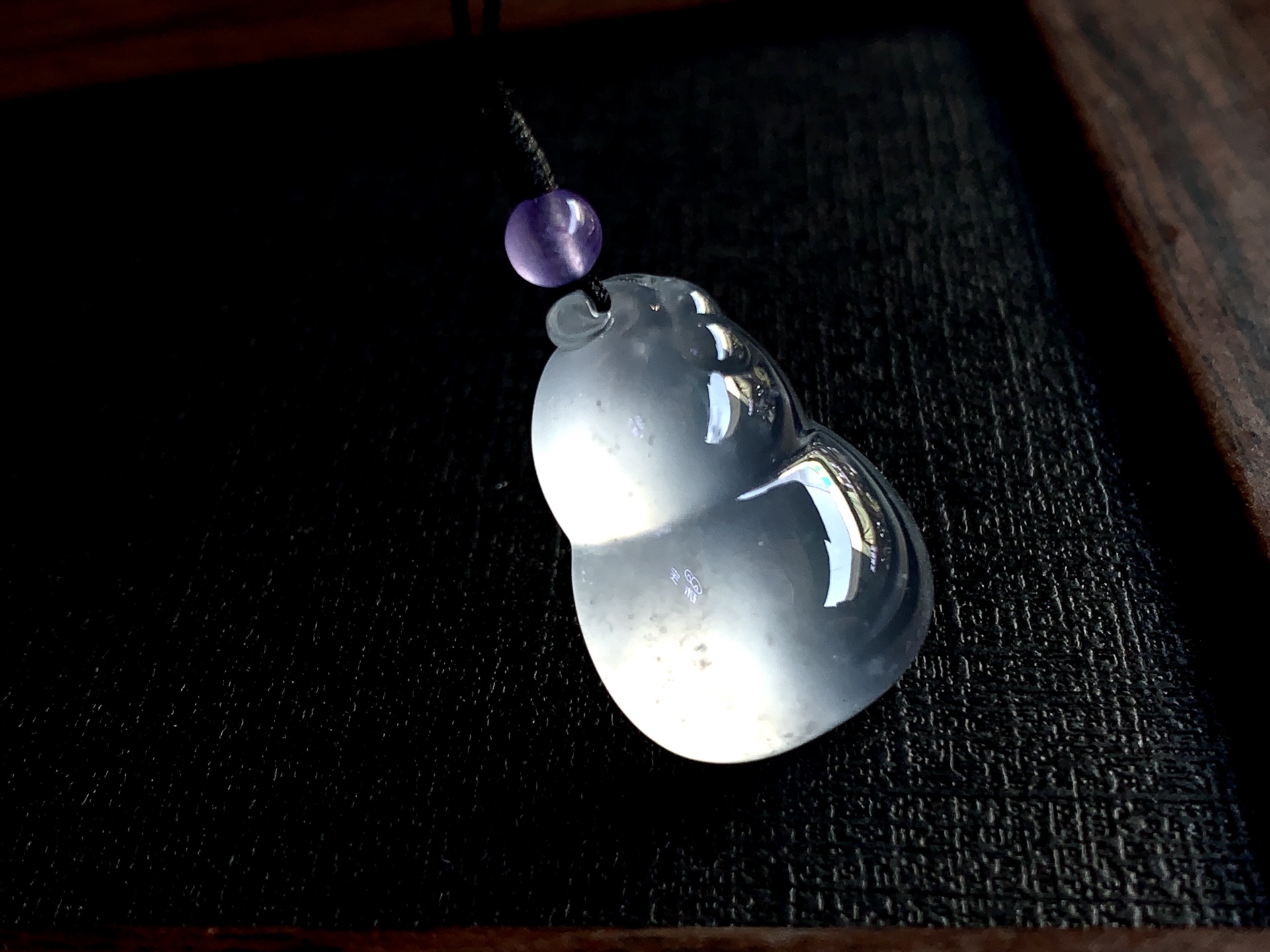 ️ 冰种葫芦 尺寸：23.3×17.6×8.2 温润玲珑，雅韵天成