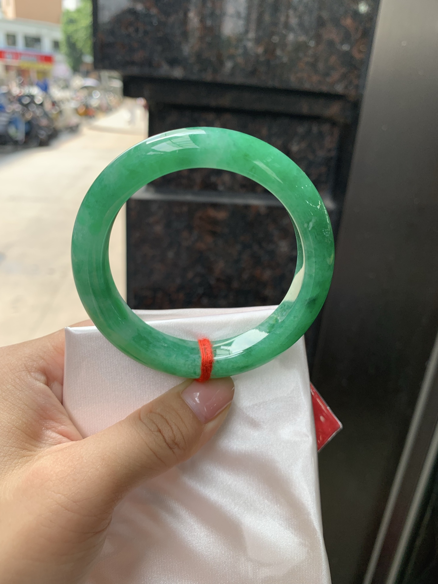 满绿正圈 53.5-11.9-9 0918-N1602 有裂微扣