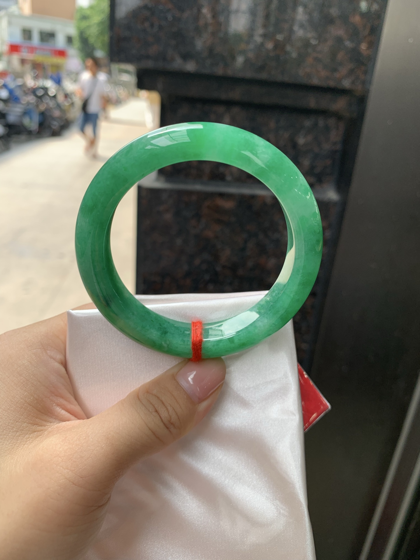 满绿正圈 53.5-11.9-9 0918-N1602 有裂微扣