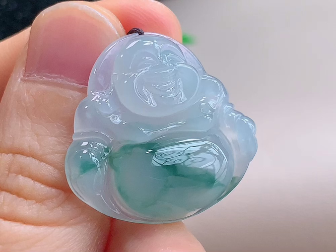 ️ 笑佛，无裂，尺寸27.1-24.9-6.0mm，包A附证书