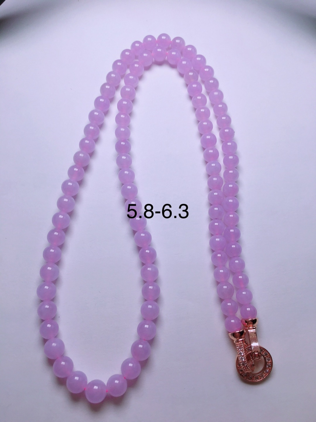 ️珠子项链，晶莹剔透，新颖时尚，5.8-6.3
