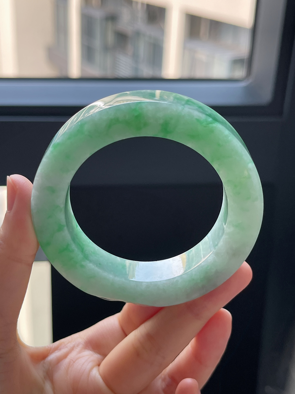 翡翠毛胚，⭕️正圈最大做56，最小做51.3