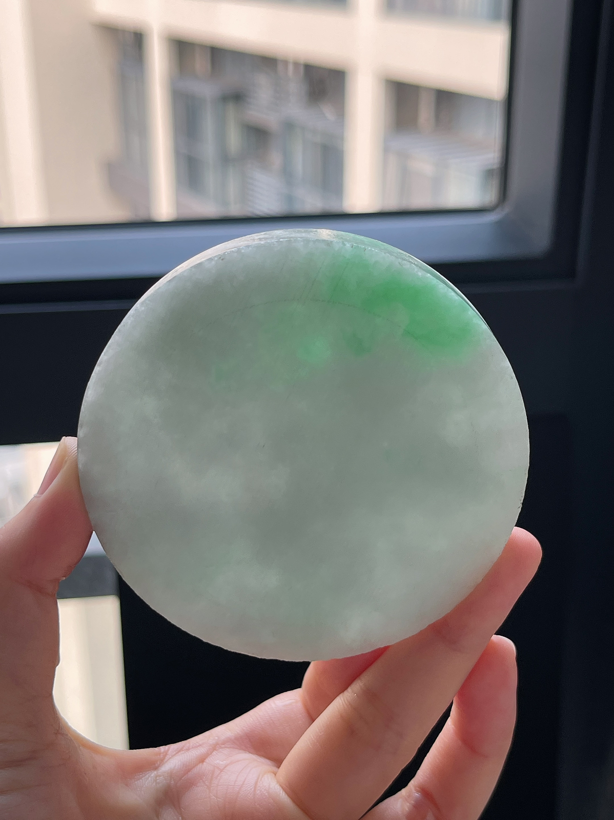 翡翠镯饼，⭕️正圈最大做62，圆条最大做58