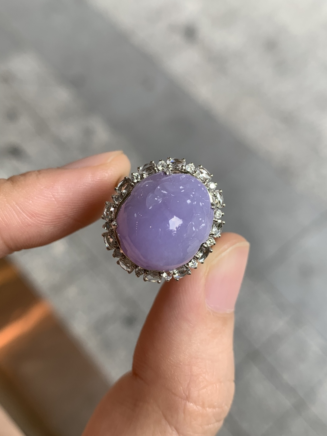 ️貔貅戒指，无裂，18k金镶嵌，15.3-13.2-6.7