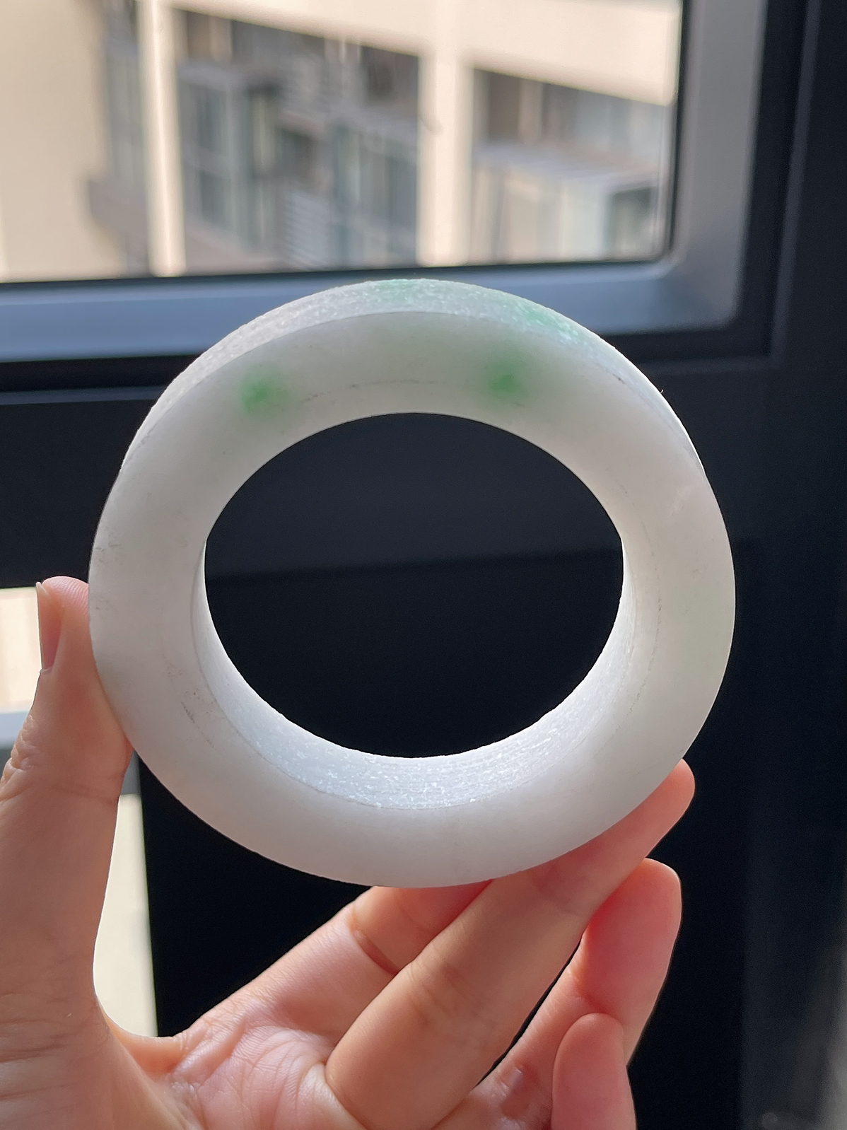 翡翠镯饼，⭕️正圈最大做62，最小做54