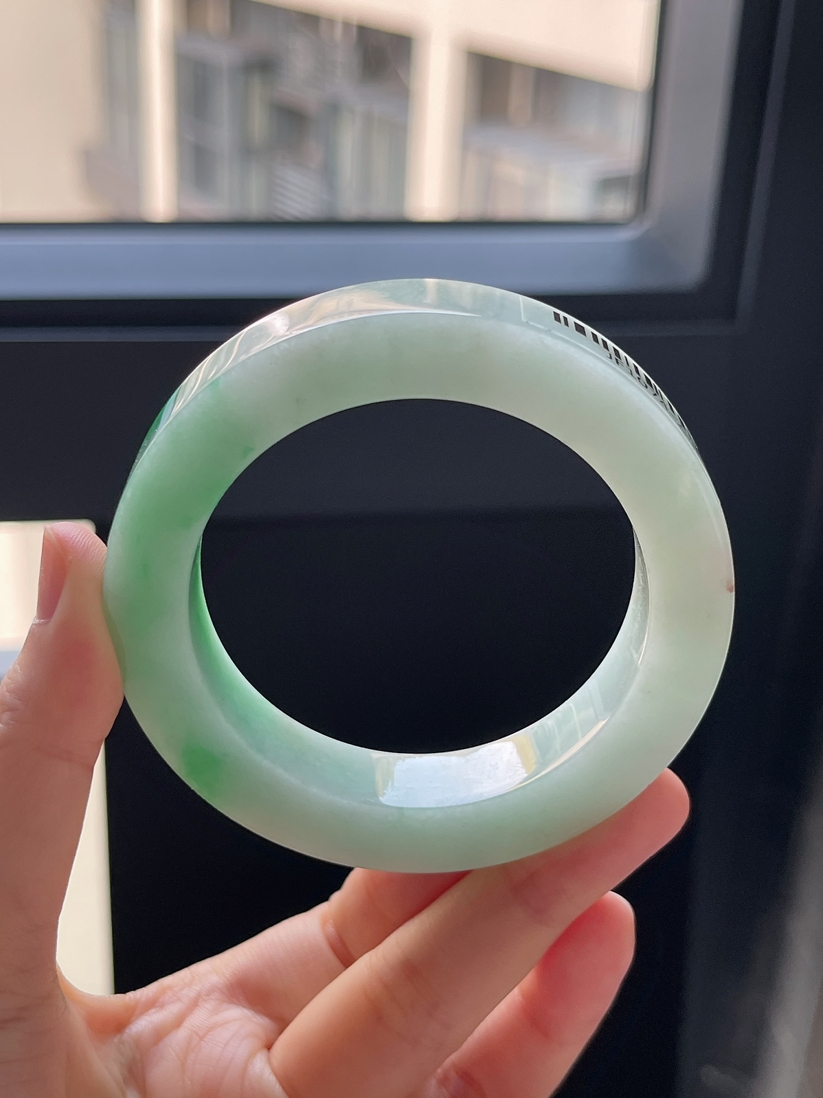 翡翠镯饼，⭕️正圈最大做58，最小做54.5