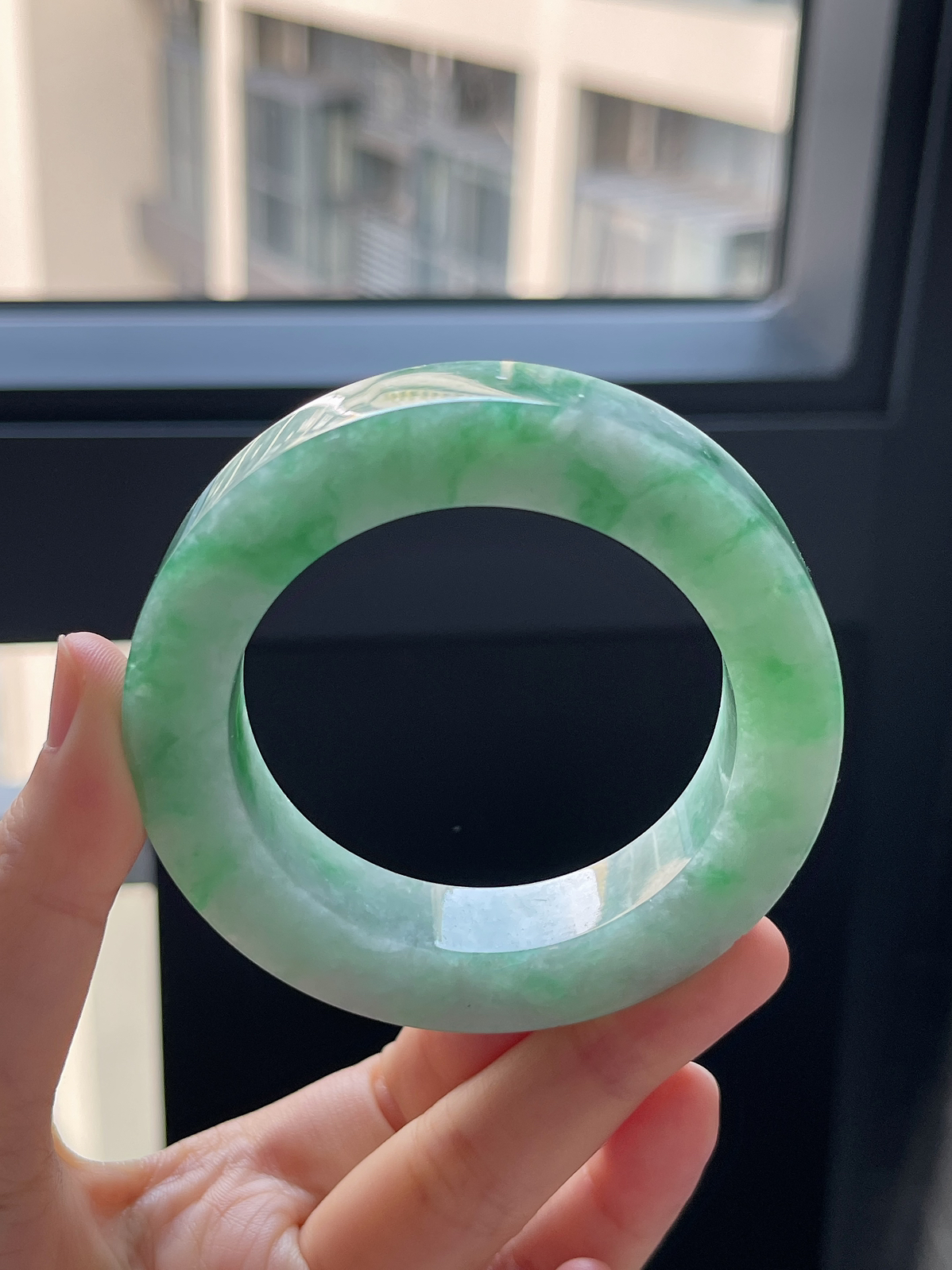 翡翠毛胚，⭕️正圈最大做56，最小做51.3