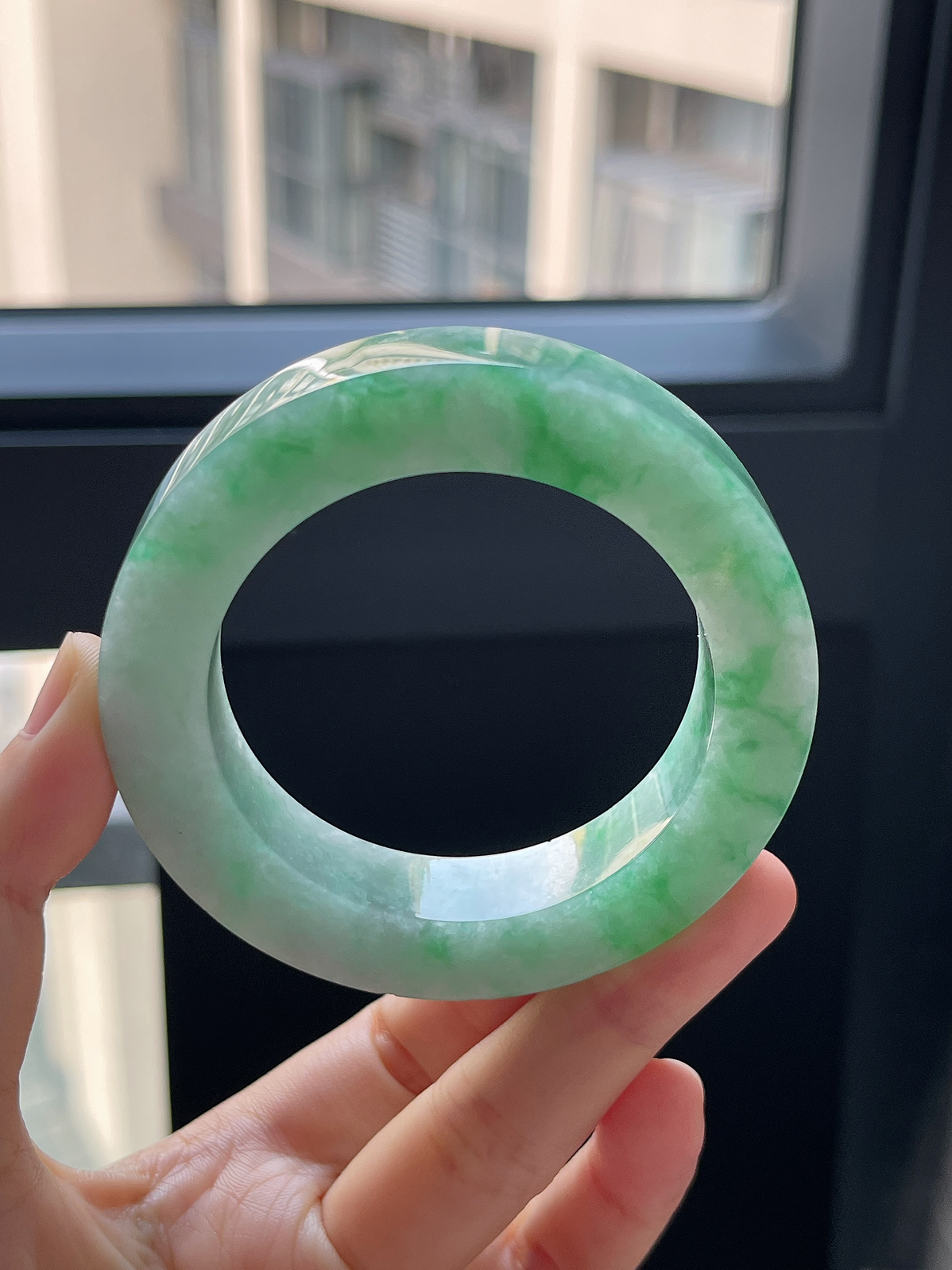 翡翠毛胚，⭕️正圈最大做56，最小做51.3