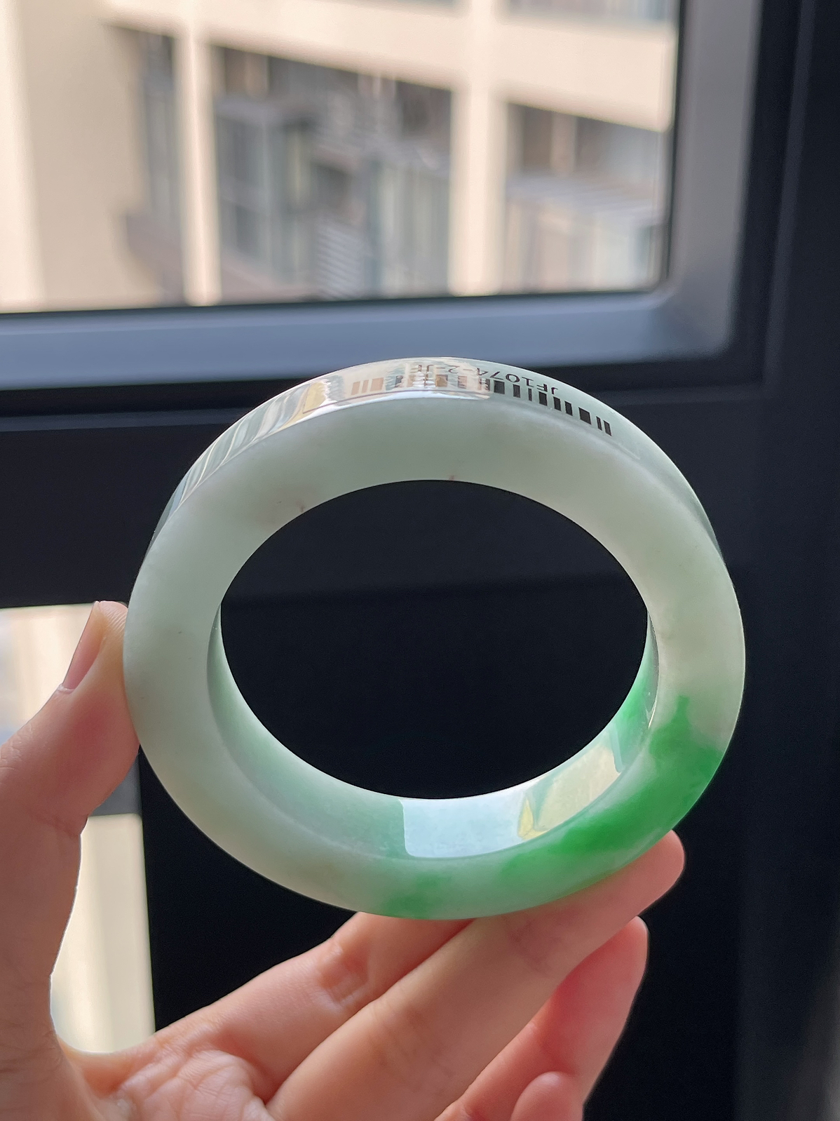 翡翠镯饼，⭕️正圈最大做58，最小做54.5