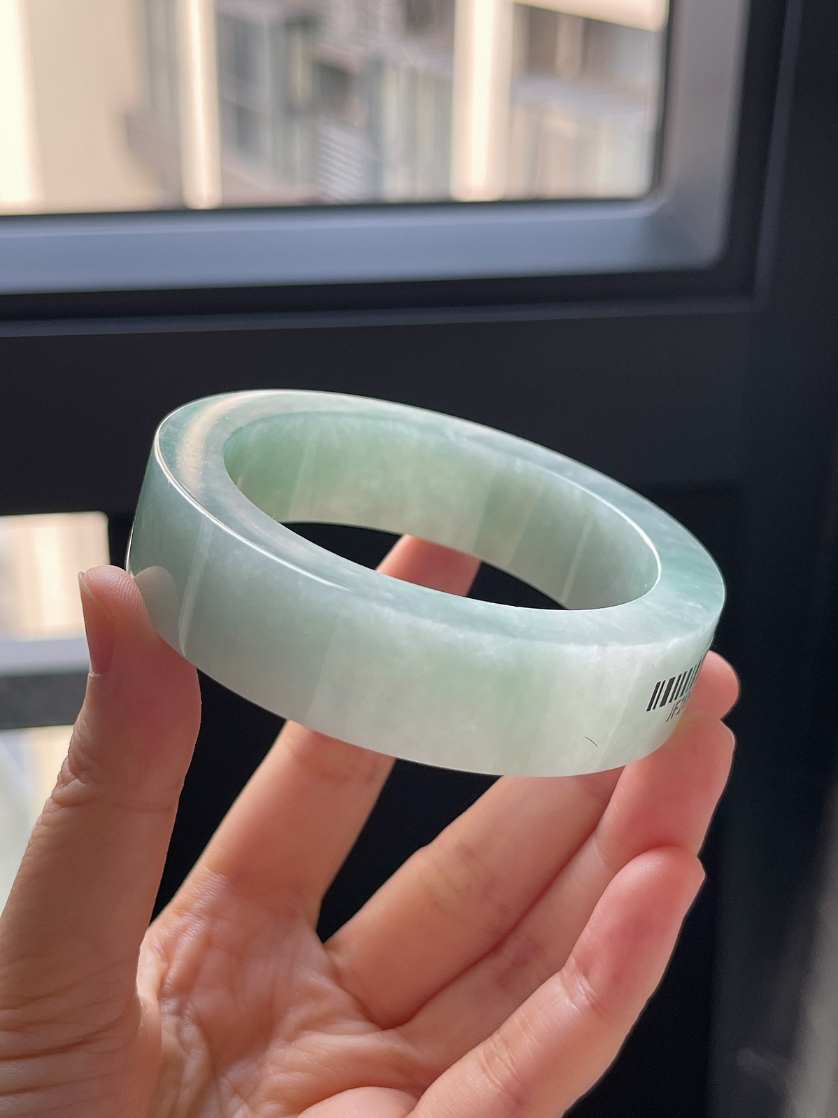 翡翠镯饼，⭕️正圈最大做57，最小做55.6