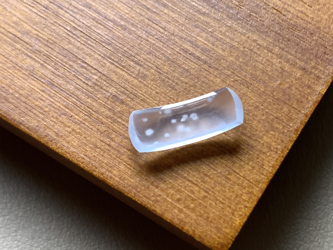️ 玻璃种木那马鞍 底子水润冰透，荧润起光，无裂尺寸13.5*4.5*3