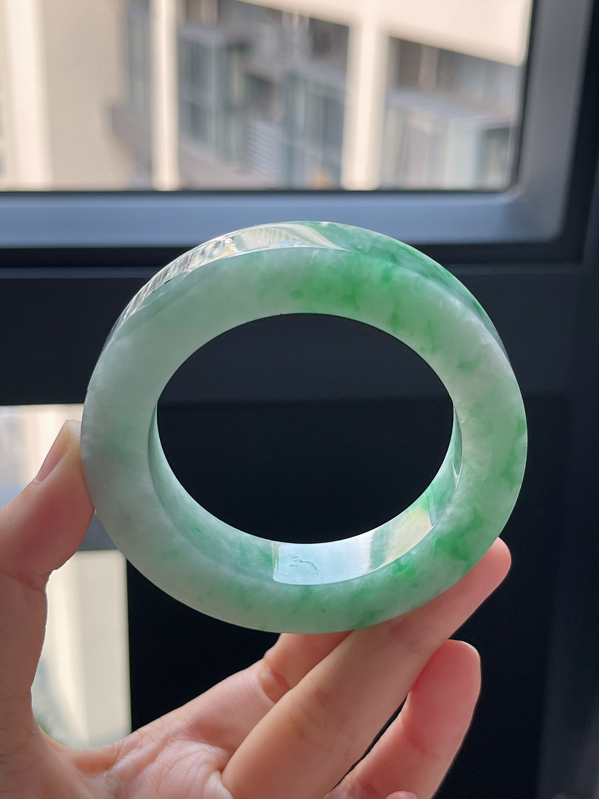 翡翠毛胚，⭕️正圈最大做56，最小做51.3