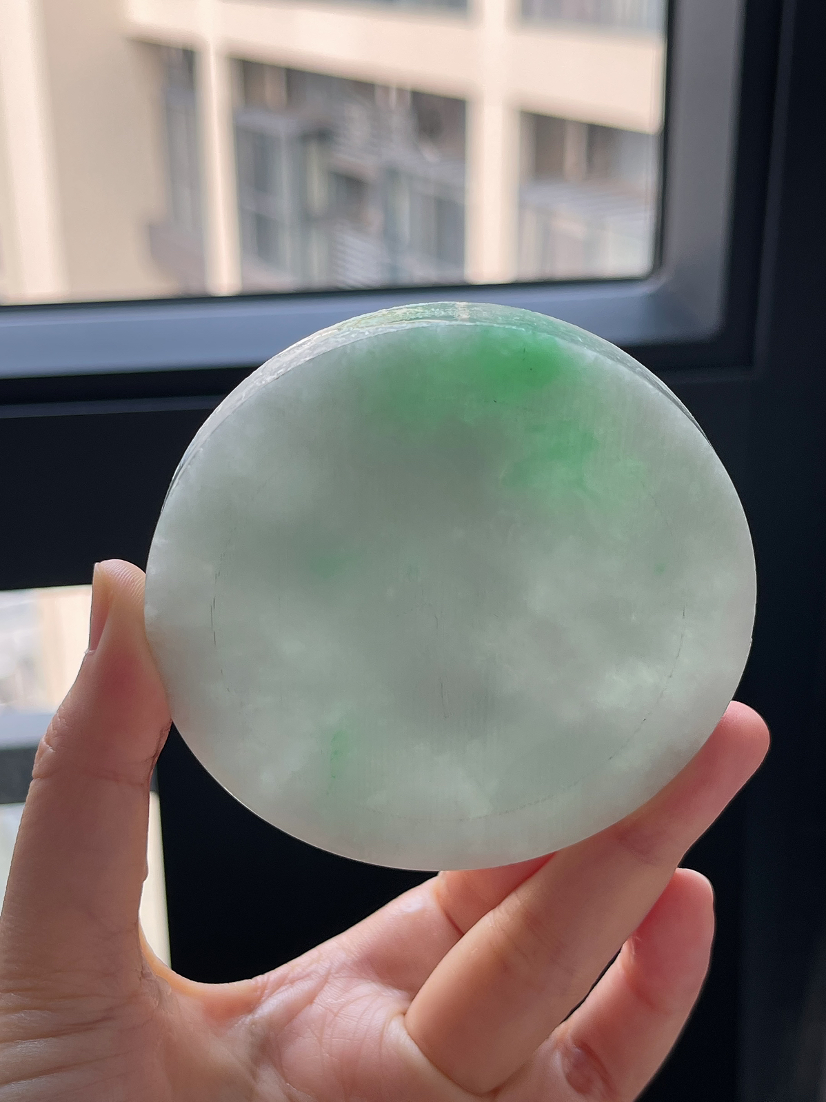 翡翠镯饼，⭕️正圈最大做62，圆条最大做58