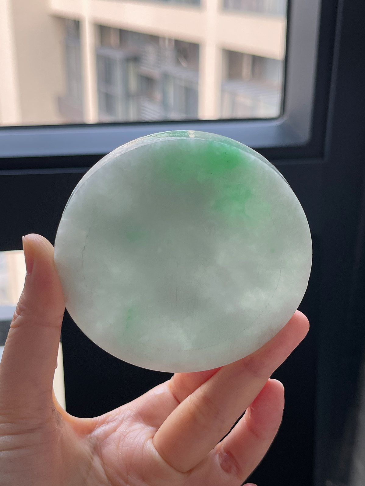 翡翠镯饼，⭕️正圈最大做62，圆条最大做58