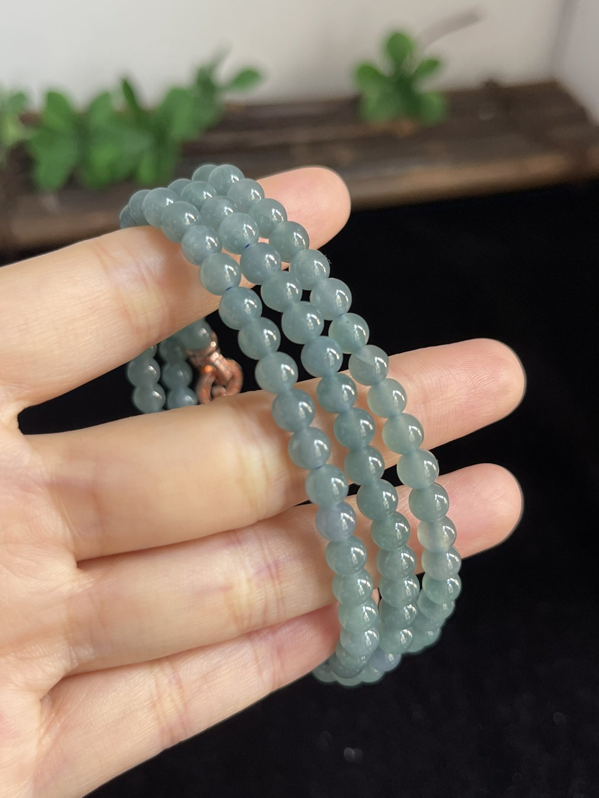 翡翠项链，晶莹剔透，可以做项链，可以做手链，非常漂亮