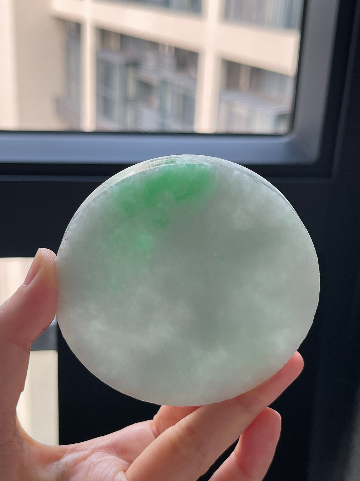 翡翠镯饼，⭕️正圈最大做62，圆条最大做58