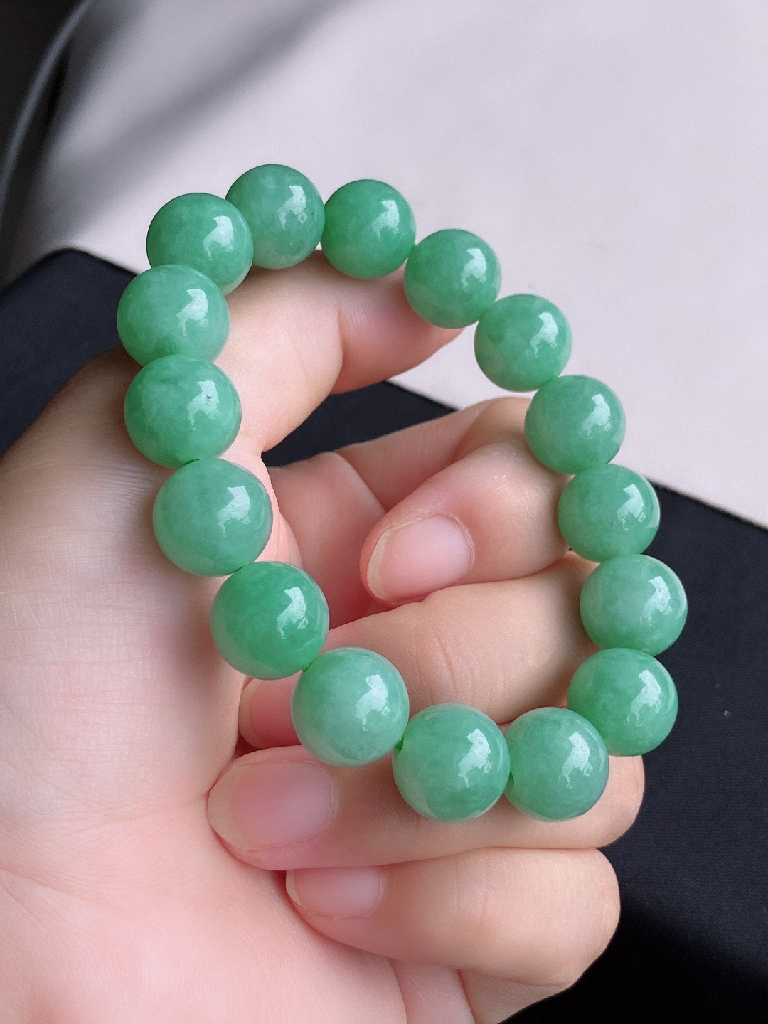 ️，底色手串，饱满大气，尺寸12.6/自然光实拍