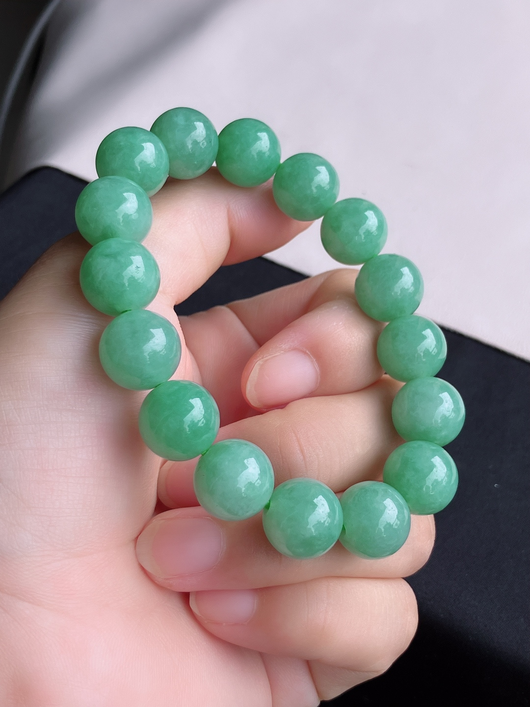 ️，底色手串，饱满大气，尺寸12.6/自然光实拍