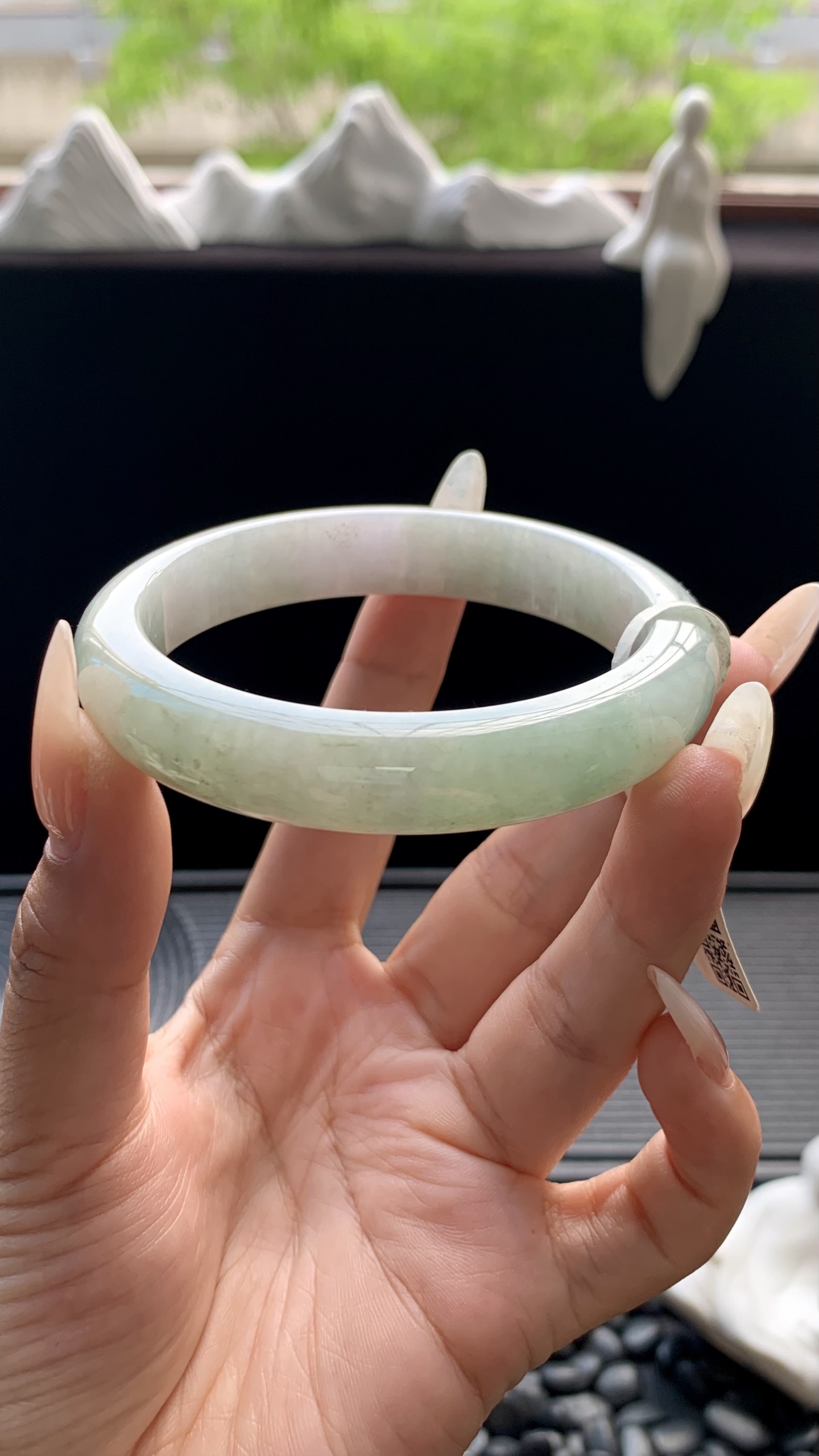 油青正圈手镯成品 HYY-5205 尺寸：58-12-8